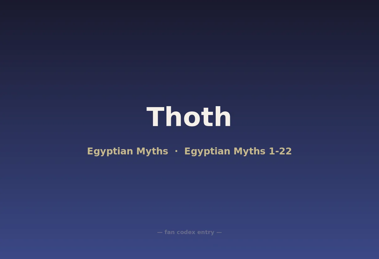 Thoth